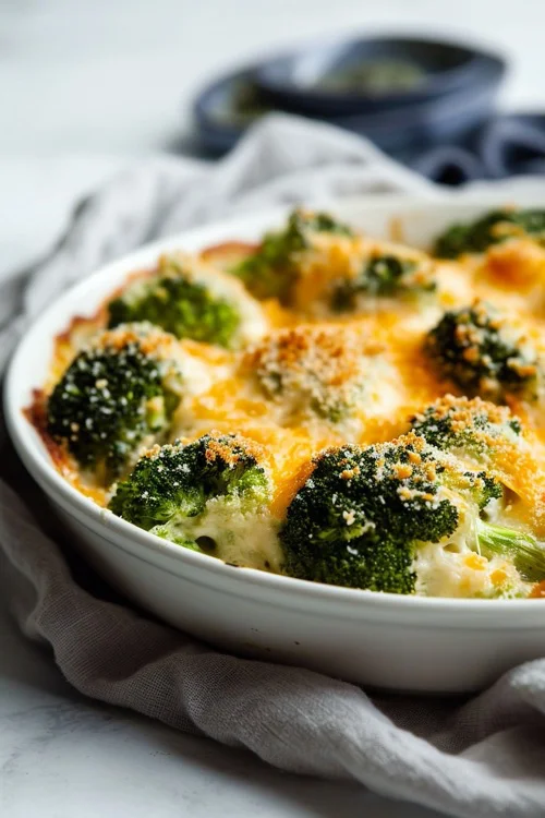 como hacer brócoli al horno con queso