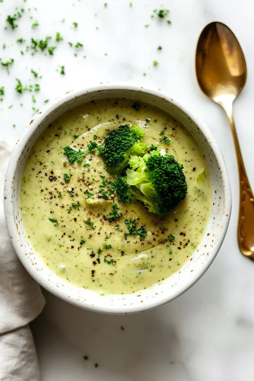 como hacer sopa de brócoli