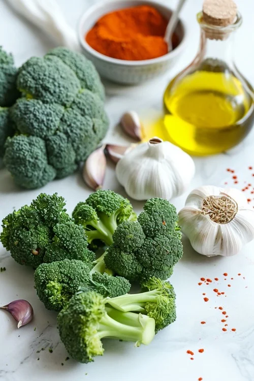 ingredientes brócoli a la plancha