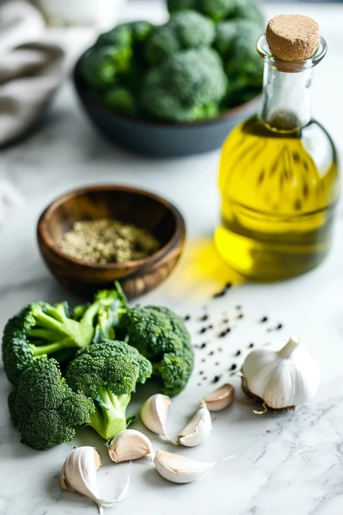 ingredientes brócoli al ajillo
