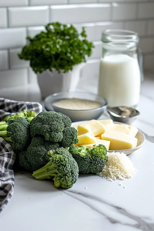 ingredientes brócoli gratinado